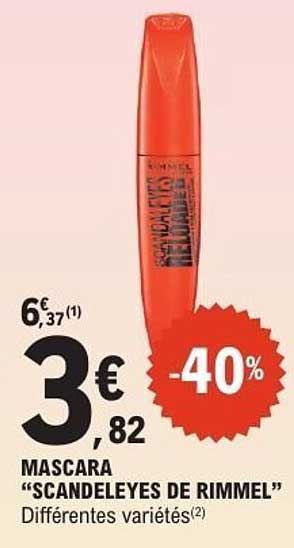 MAScara “Scandeleyes de RIMMEL”