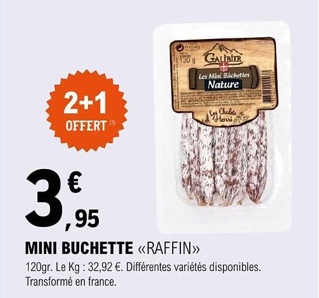 MINI BUCHETTE «RAFFIN»