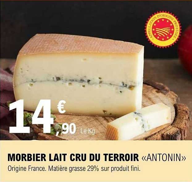MORBIER LAIT CRU DU TERROIR «ANTONIN»