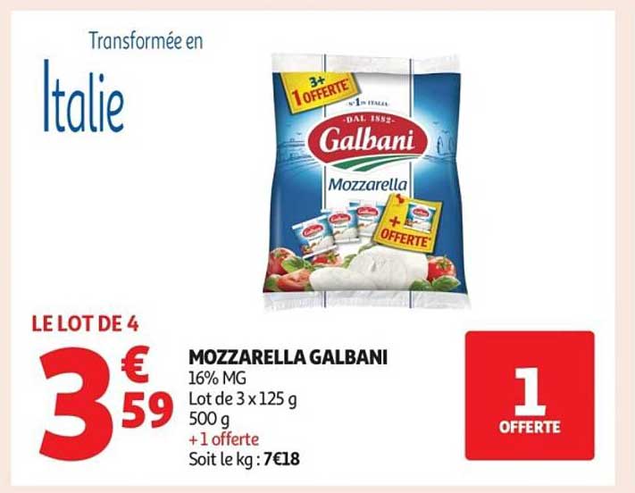 MOZZARELLA GALBANI