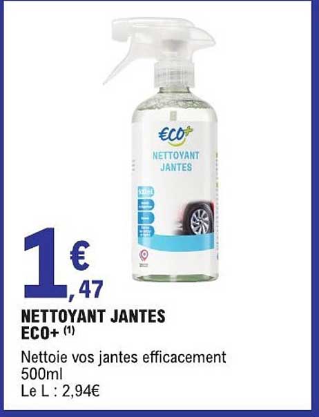 NETTOYANT JANTES ECO+