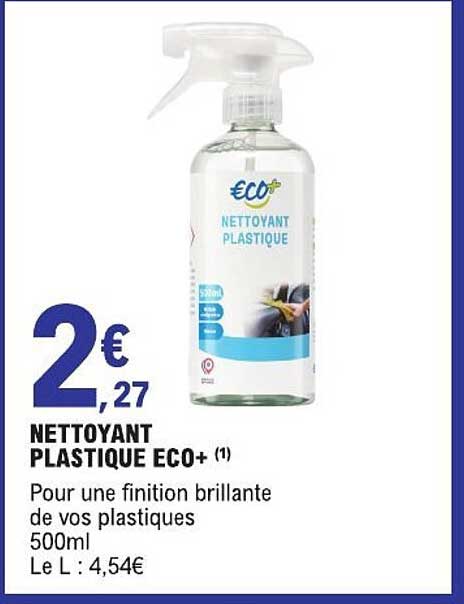 NETTOYANT PLASTIQUE ECO+