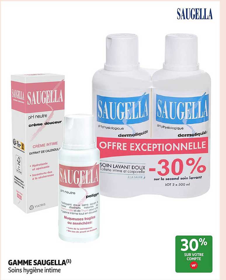 OFFRE EXCEPTIONNELLE -30%