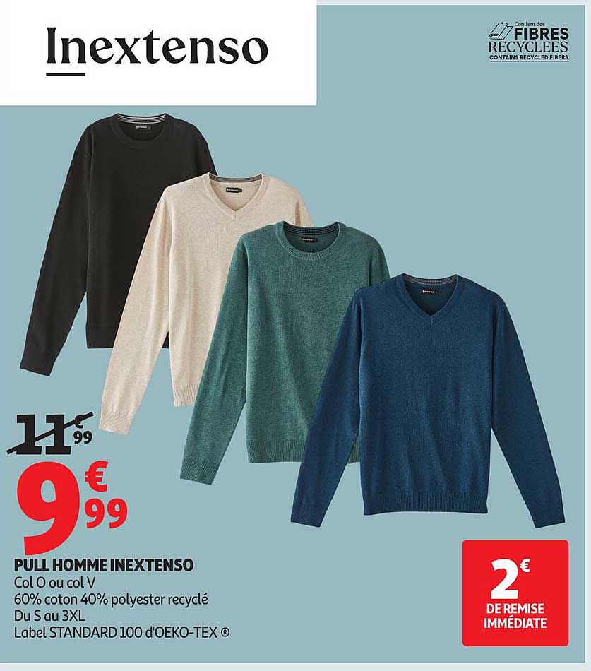 PULL HOMME INEXTENSO