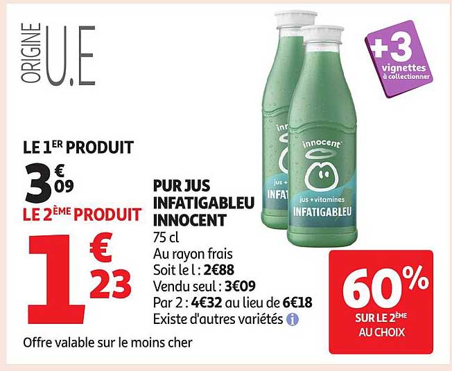 PUR JUS INFAITIGABLE BLEU INNOCENT