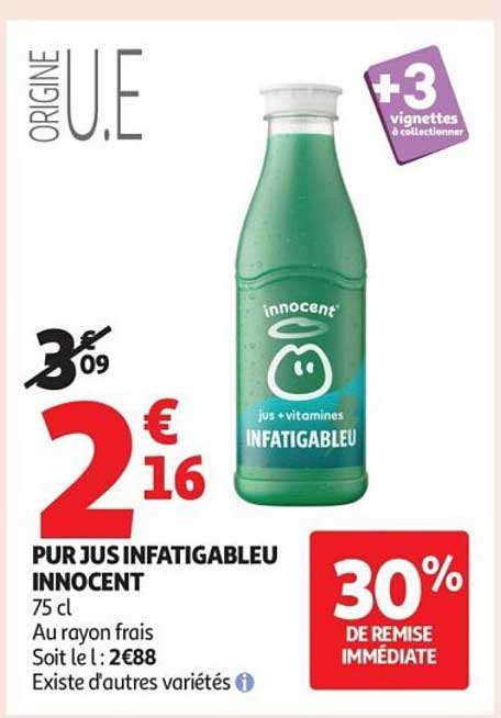 PUR JUS INFATIGABLEU INNOCENT