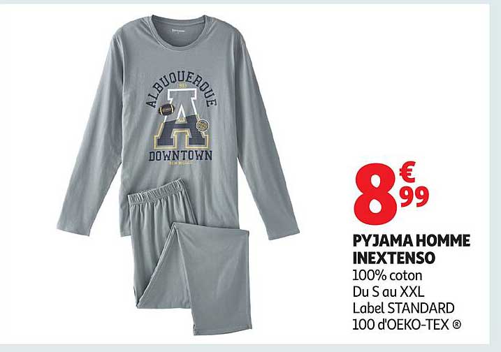 PYJAMA HOMME INEXTENSO