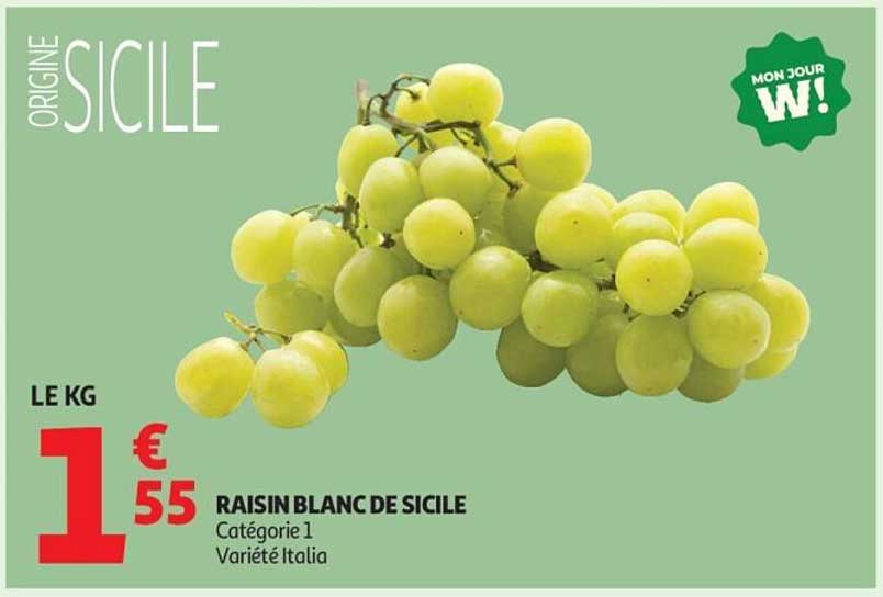 RAISIN BLANC DE SICILE