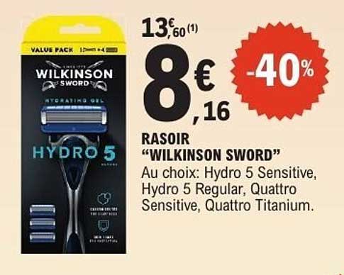 RASOIR "WILKINSON SWORD"