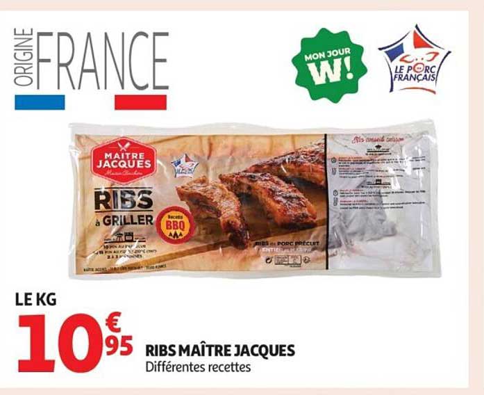 RIBS MAÎTRE JACQUES