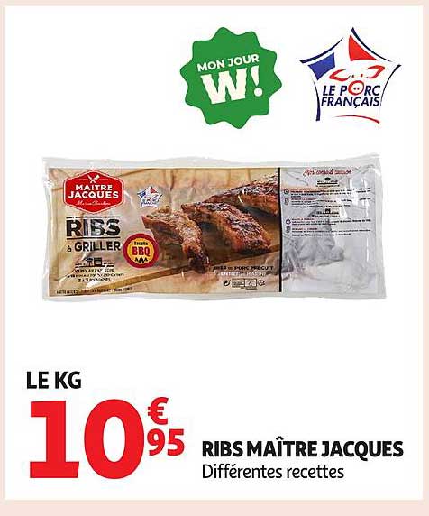 RIBS MAÎTRE JACQUES