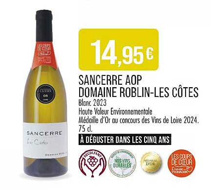 Sancerre AOP Domaine Roblin-Les Côtes
