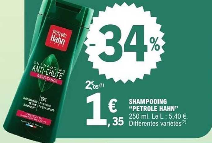 SHAMPOOING "PETROLE HAHN"