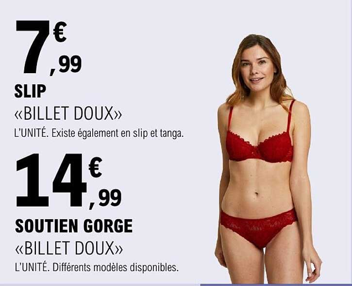 SLIP «BILLET DOUX»