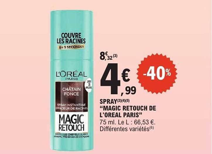 SPRY "MAGIC RETOUCH DE L'OREAL PARIS"