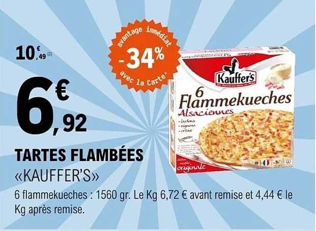 TARTES FLAMBÉES «KAUFFER'S»