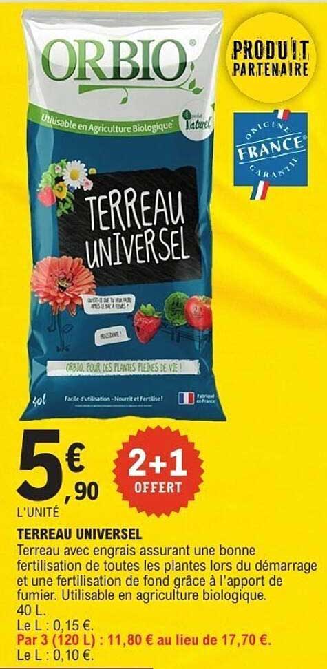 TERREAU UNIVERSEL