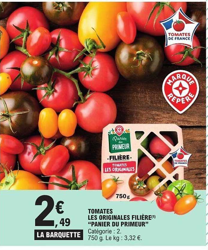 TOMATES LES ORIGINALES FILIÈRE "PANIER DU PRIMEUR"
