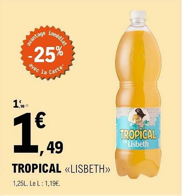TROPICAL «LISBETH»