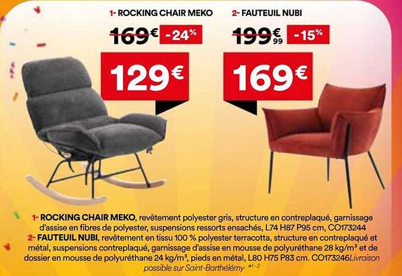 1- ROCKING CHAIR MEKO