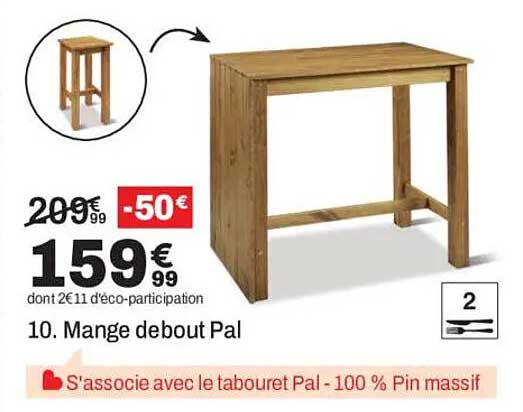 10. Mange debout Pal