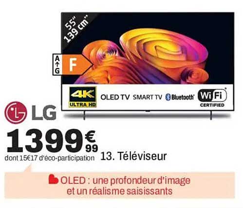 13. Téléviseur