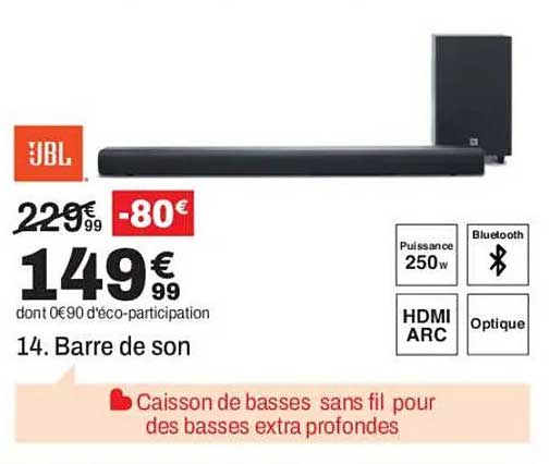14. Barre de son