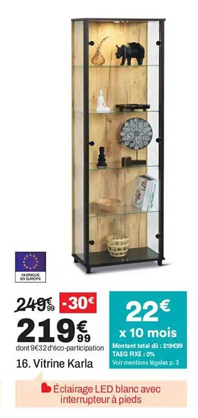 16. Vitrine Karla