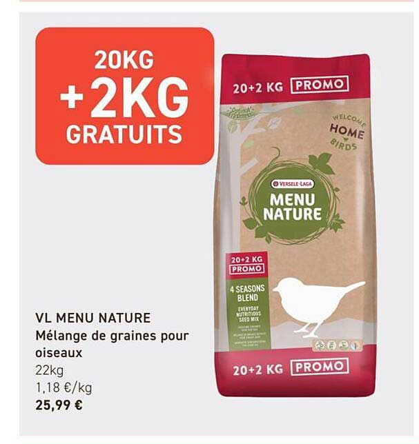 20KG +2KG GRATUITS