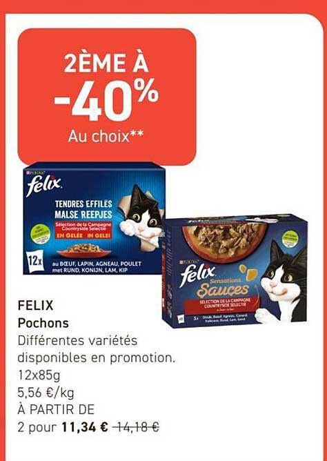 2ÈME À -40% Au choix**