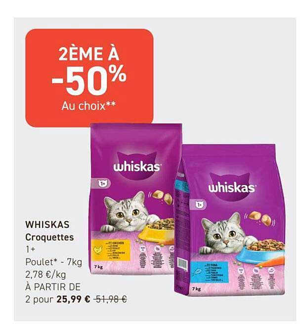 2ÈME À -50% Au choix**