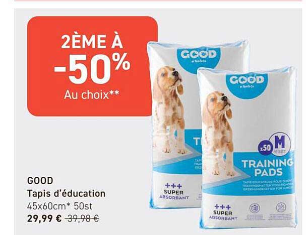 2ÈME À -50% Au choix**