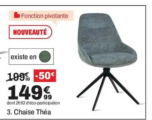3. Chaise Théa