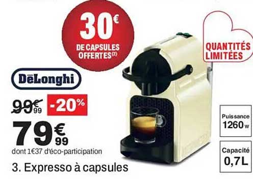 3. Expresso à capsules