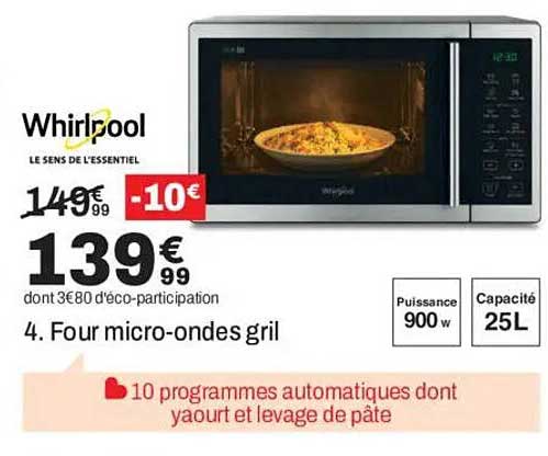 4. Four micro-ondes grill