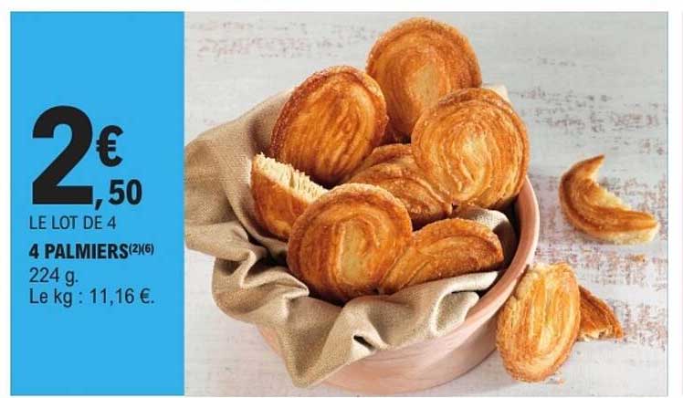4 PALMIERS