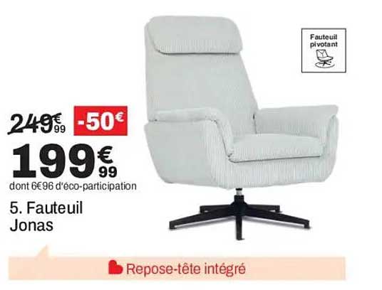 5. Fauteuil Jonas