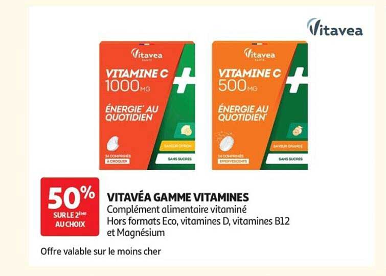 50% SUR LE 2ÈME AU CHOIX