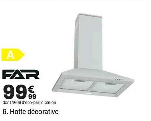 6. Hotte décorative