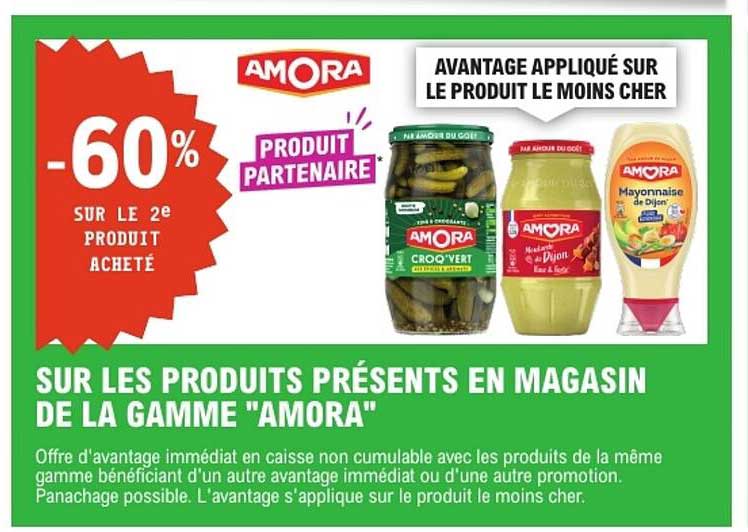 -60% SUR LE 2e PRODUIT ACHETÉ