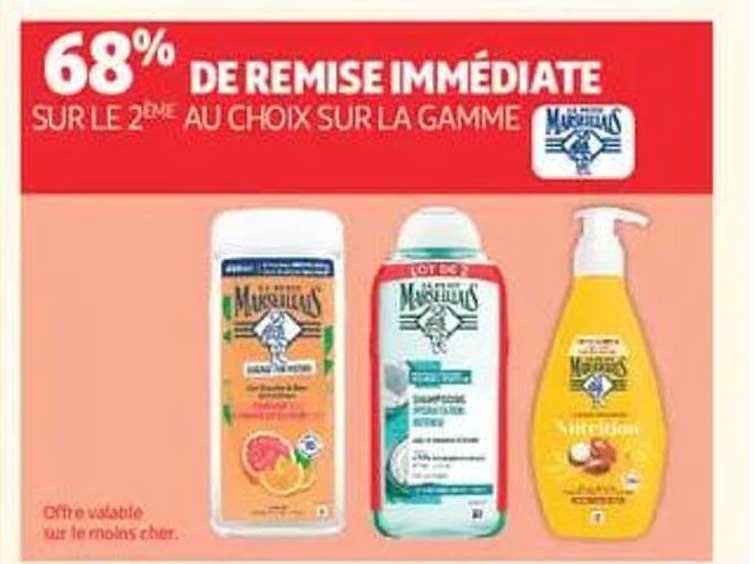 68% DE REMISE IMMÉDIATE SUR LE 2ÈME AU CHOIX SUR LA GAMME