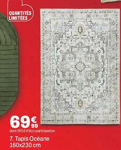 7. Tapis Océane 160x230 cm