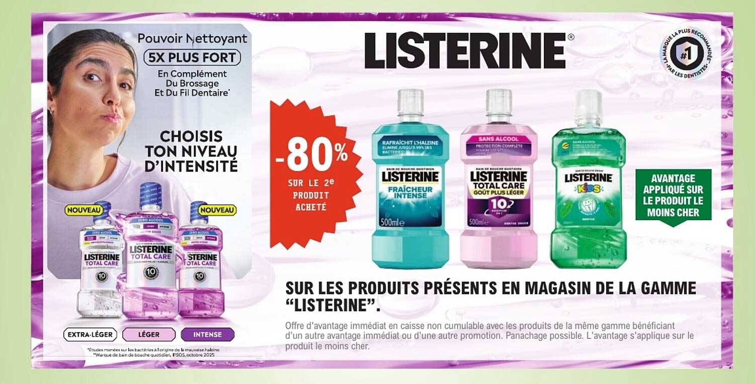 -80% sur le 2e produit acheté