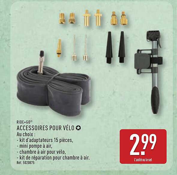 ACCESSOIRES POUR VÉLO