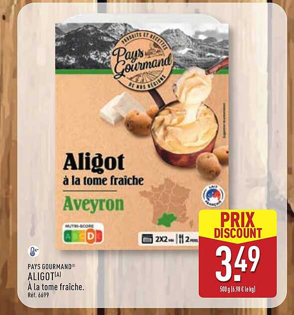 ALIGOT(A) À la tome fraîche.