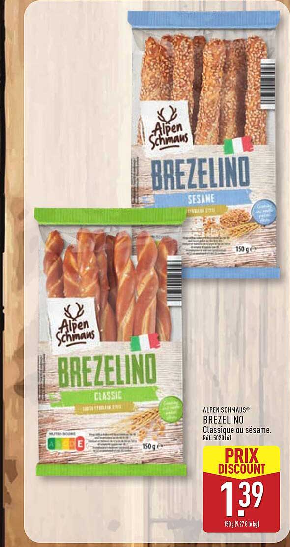 ALPEN SCHMAUS® BRELINO Classique ou sésame.