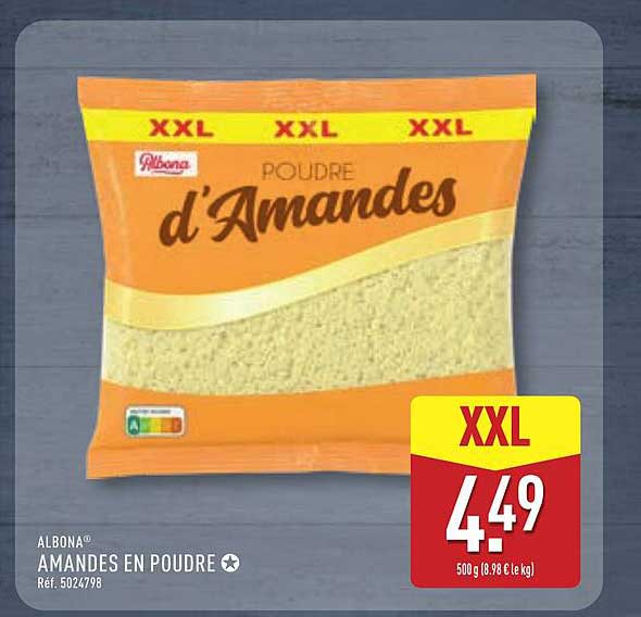 AMANDES EN POUDRE