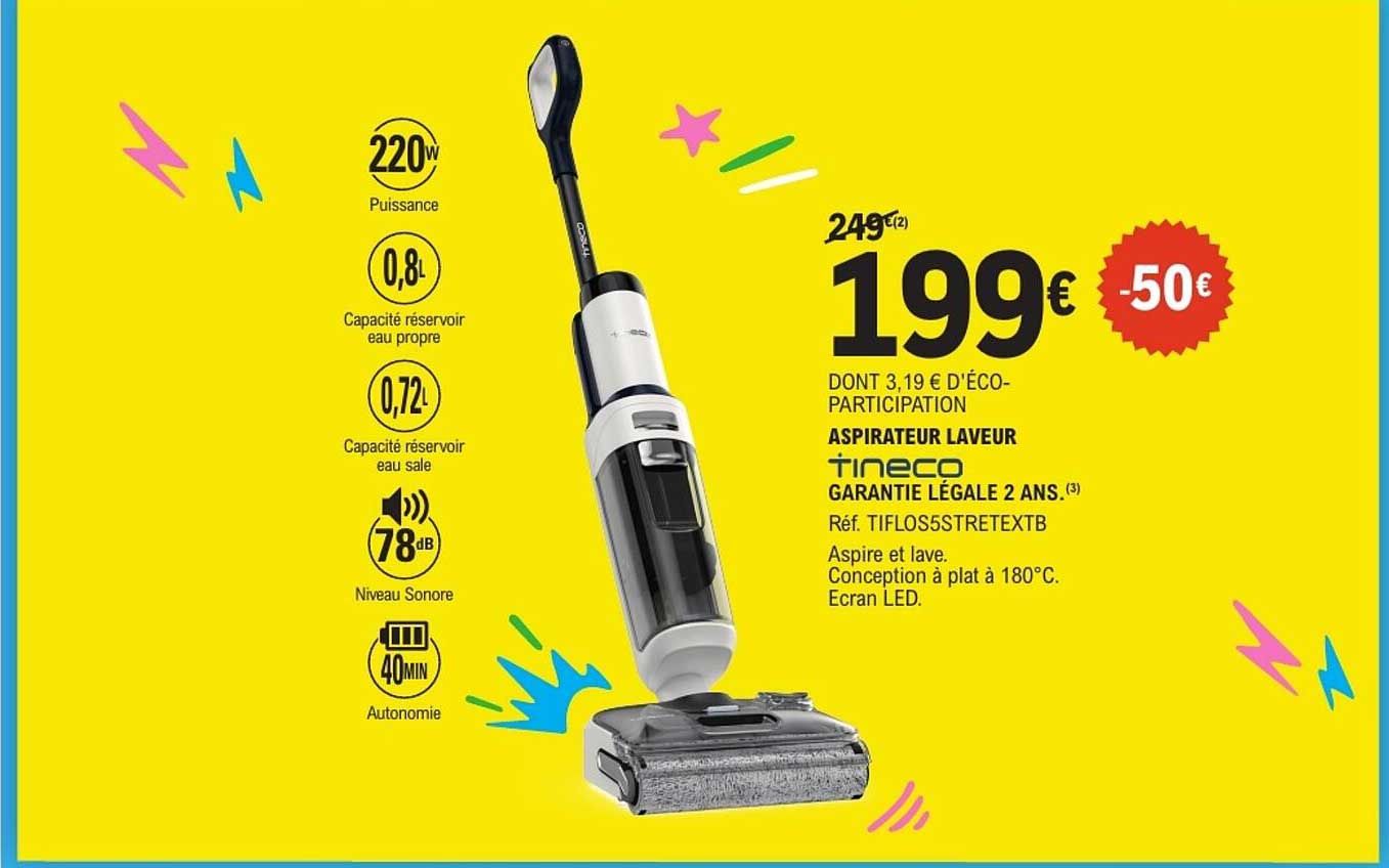 ASPIRATEUR LAVEUR tineco