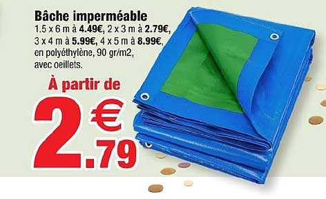 Bâche imperméable