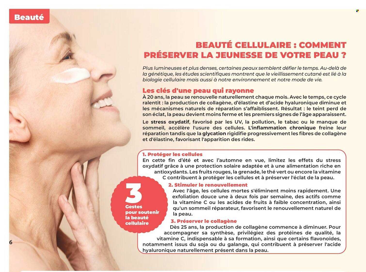 Beauté cellulaire : comment préserver la jeunesse de votre peau ?